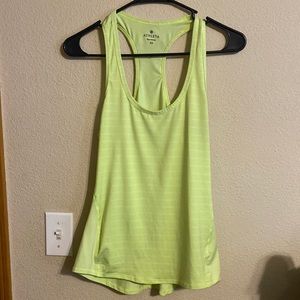 Athleta striped Racerback tank top size XS